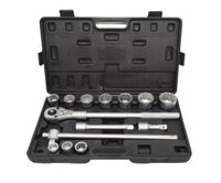 AWTOOLS ZESTAW KLUCZY NASADOWYCH 12KĄTNYCH 3/4" 14 ELEMENTÓW