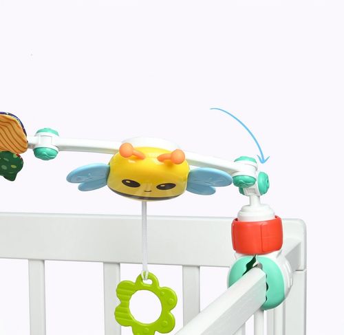 PAŁĄK z zawieszkami DO WÓZKA FOTELIKA ŁÓŻECZKA zabawka sensoryczna gryzak na Arena.pl