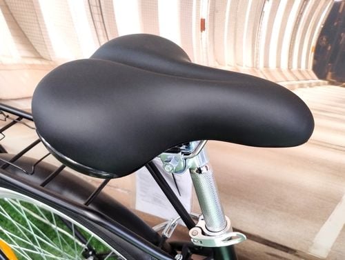 Rower miejski SHIMANO 7 biegów koło 26" rama 17" + kosz, oświetlenie,stopka na Arena.pl