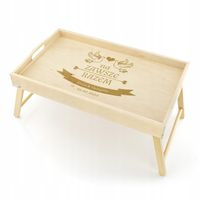 STOLIK śniadaniowy na PREZENT na ŚLUB rocznicę dla PARY GRAWER