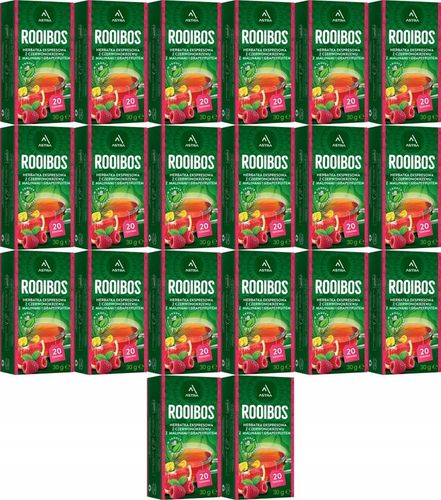 Herbata ziołowa w torebkach Astra Rooibos malina i grapefruit 20szt x20 na Arena.pl