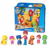 2X Zestaw figurek Spin Master Paw Patrol Rescue Wheels Figure Gift Pack 7 s