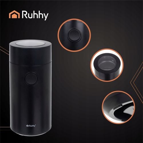 Młynek do Kawy Elektryczny do Mielenia Orzechów Przypraw Wydajny Mocny na Arena.pl