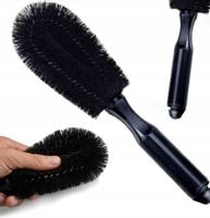 SZCZOTKA DO MYCIA FELG KOŁPAKÓW KÓŁ SAMOCHODOWA -CZARNA GRUBE WLOSIE