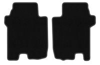Dywaniki welurowe tylne Honda City V 2008-2011 sedan czarne