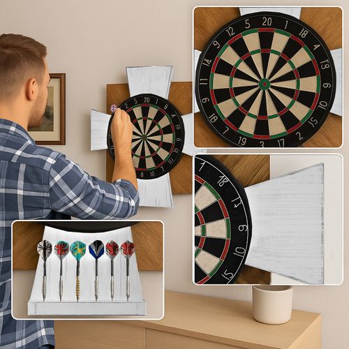 Tablica Drewniana John Paddle do Darta Order White Oak na Arena.pl