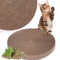 wkład do drapaka drapak z tektury tekturowy okrągły duży wymienny kartonowy