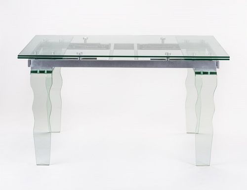 Stół szklany VENDOME CLEAR 140/200 na Arena.pl