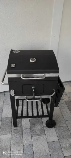 GRILL WĘGLOWY ŻELIWNY RUSZT Landmann OGRODOWY DUŻY zdjęcie 2