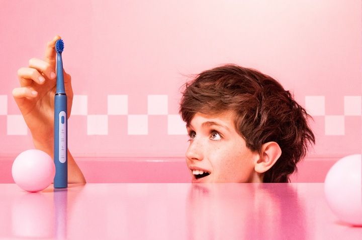 SZCZOTECZKA SONICZNA ELEKTRYCZNA DO ZĘBÓW DLA DZIECI 8+ VITAMMY SPLASH USB zdjęcie 11