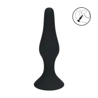 levelz slim plug silikonowy anatomiczny rozmiar l czarny