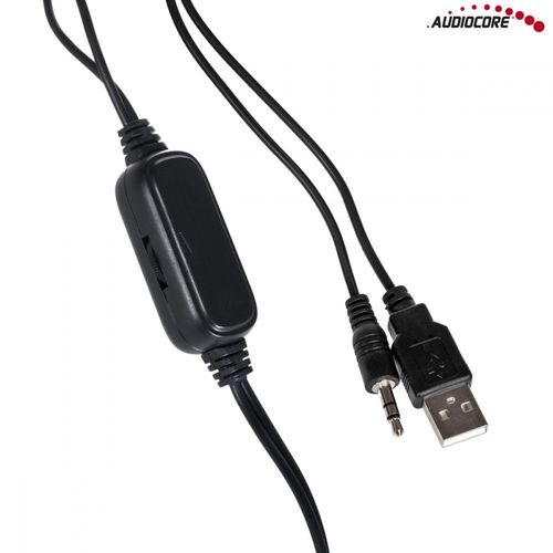 Głośniki komputerowe 6W USB Black AC855B na Arena.pl