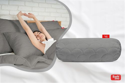 PODUSZKA 15X40 WAŁEK ZAGŁÓWEK PIKOWANY GRUBY ZAMEK na Arena.pl