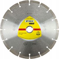 2X KLINGSPOR TARCZA DIAMENTOWA SEGMENTOWA 125mm x 22,2mm DT300U, BETON