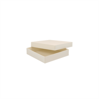 Opakowanie 180x180x40mm - szampański, karton ozdobny