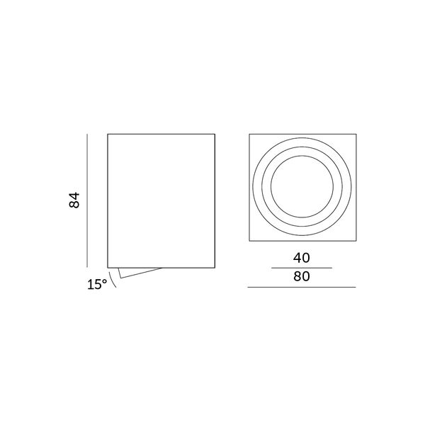 Ruchoma oprawa sufitowa SPARK1 czarna zdjęcie 7