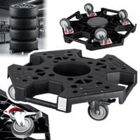 stojak platforma na duże koła opony 250kg wózek transportowy do kół felgi