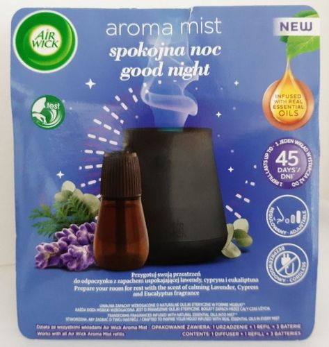 AIR WICK Aromatyczna Mgiełka Odświeżacz Powietrza Spokojna 20 ml Komplet na Arena.pl