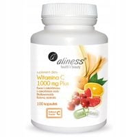ALINESS WITAMINA C 1000 MG RUTYNA HESPERYDYNA KWAS L-ASKORBINOWY ODPORNOŚĆ