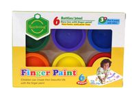 farby szkolne, plastyczne plakatowe 6 kolorów 30ml SKP-103