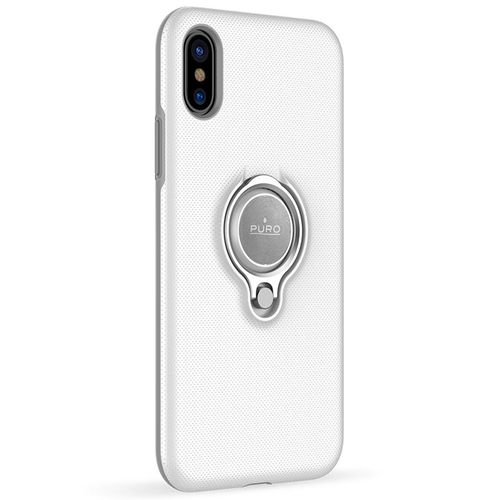 PURO MAGNET RING COVER Apple iPhone X - WHITE na Arena.pl
