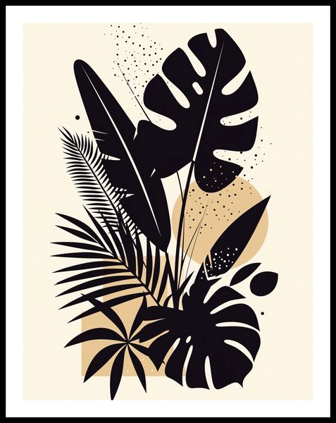 Plakat 50x65cm Tropikalny Raj zdjęcie 3
