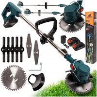 PODKASZARKA WYKASZARKA KOSA AKUMULATOROWA 36V 2xAKU TELESKOPOWA ZESTAW XXL