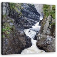 OBRAZ NA PŁÓTNIE DO SALONU Góry Skaliste