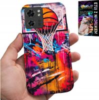 ETUI DO MOTOROLA EDGE 40 - KOSZYKÓWKA NBA ULICZNE GRAFFITI KOSZ FAN