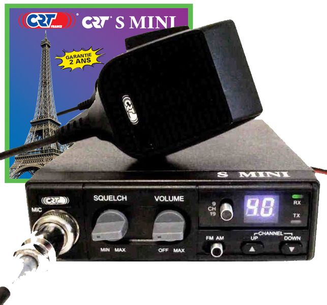 Radio CB CRT S-Mini AM FM wersja export zdjęcie 1