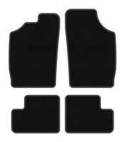 Dywaniki welurowe BASIC Daihatsu Cuore V 1997-2003 hatchback czarne