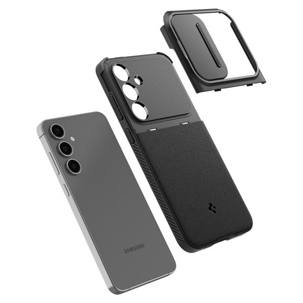 spigen optik armor galaxy s24 fe black zdjęcie 10