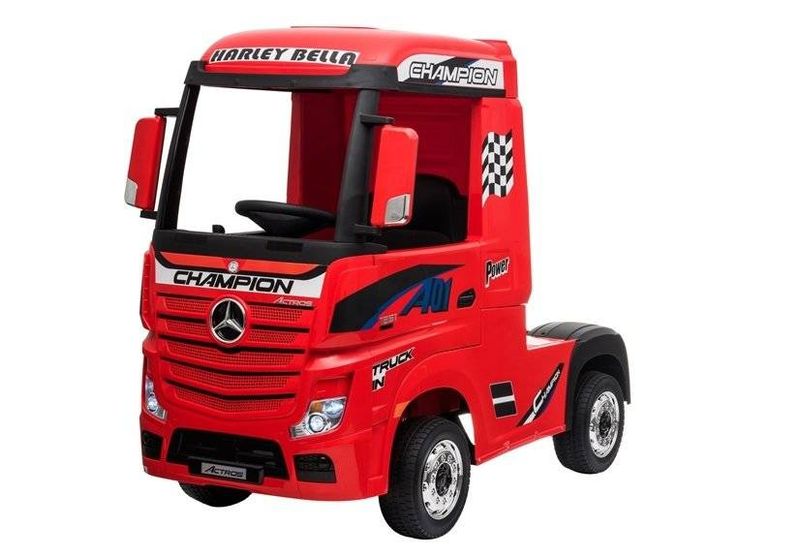 Auto na Akumulator Mercedes Actros Czerwone zdjęcie 3