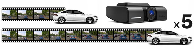 Rejestrator FineVu GX1000 wideorejestrator QHD QHD Wi-Fi GPS RADARY zdjęcie 8