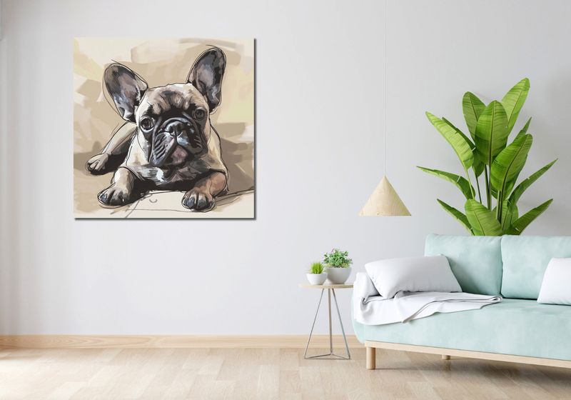 Obraz 100x100cm Zawsze Czeka zdjęcie 2