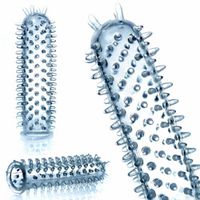 Nakładka Na Penisa Stymulujące Kolce Wypustki 12Cm