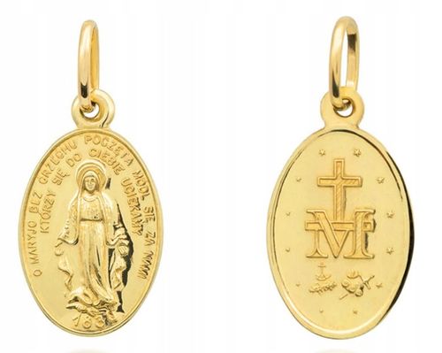 Cudowny Medalik złoty 585 na Arena.pl