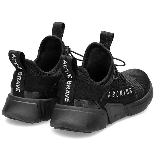 ABCKIDS - Sneakersy Dziecięce - B012310074 BLACK 33 na Arena.pl
