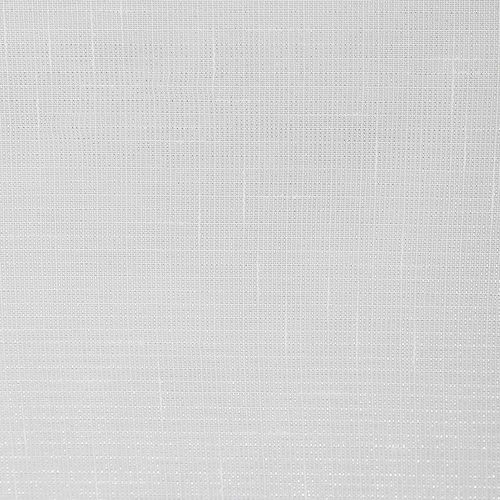 Firana gotowa na przelotkach EMMA 290x250 Eurofirany biało/srebrna na Arena.pl