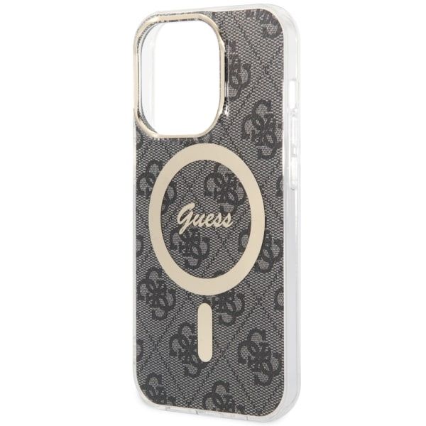 Etui Guess do iPhone 14 Pro, Czarny, MagSafe zdjęcie 5