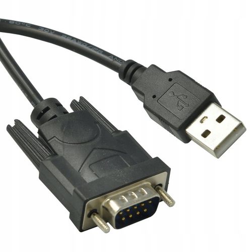 PRZEJŚCIÓWKA ADAPTER KONWERTER USB TYPU A DO RS232 0,8m DO DRUKARKI KASY na Arena.pl