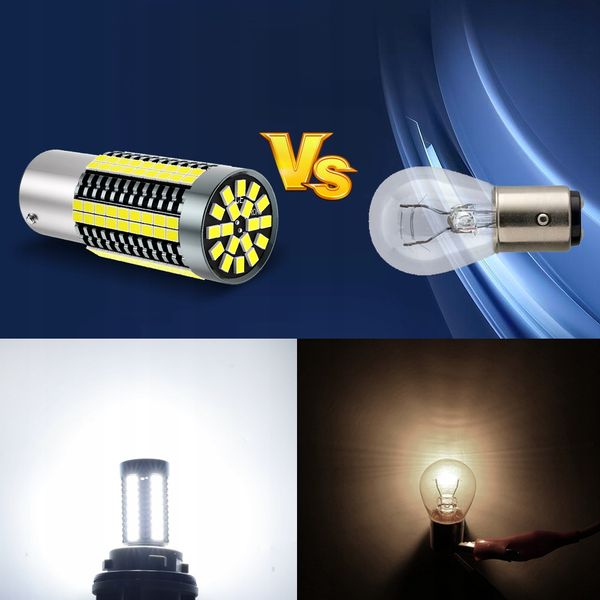 ŻARÓWKA P21/5W LED XSTORM DWUWŁÓKNOWA BAY15D CAN zdjęcie 6