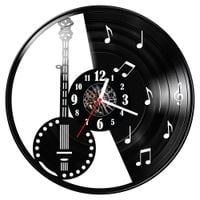 Zegar ścienny z płyty winylowej Banjo 1828.14