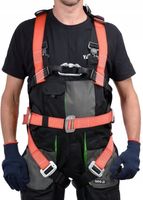 YATO SZELKI BEZPIECZEŃSTWA BHP Z PASEM BIODROWYM ASEKURACJYJNE YT-74220