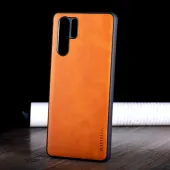 Etui AIORIA Vintage LEATHER do Huawei P30 Pro pomarańczowy