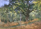 Plakat 18x13cm The Bodmer Oak, Monet Vintage do Salonu