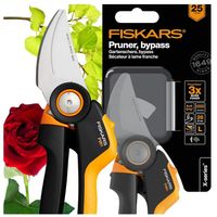 Sekator FISKARS P961 nożycowy ogrodowy do gałęzi do kwiatów do róż