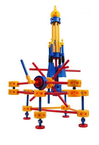 KLOCKI THINKERTOY 111 ELEMENTÓW CARRIER ROCKET na Arena.pl