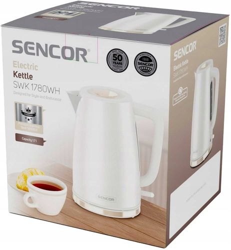 CZAJNIK ELEKTRYCZNY BEZPRZEWODOWY 1,7 L SENCOR 2200 W Z FILTREM na Arena.pl