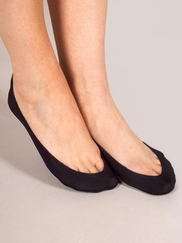 Skarpety stopki damskie prążkowane z ABS wycięte czarne 3PAK 36-41 na Arena.pl